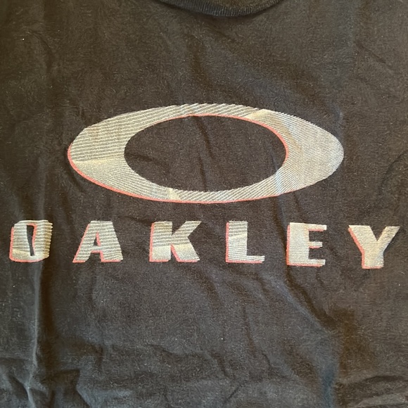 Black Oakleys Logo Tee - Picture 3 of 4